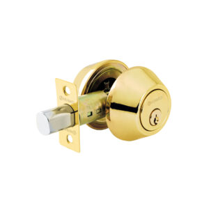Cerrojo llave-llave latón brillante,llave tradicional HERMEX - Imagen 2