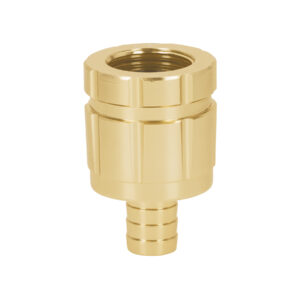 Conector 5/8' hembra robusto de aluminio, TRUPER