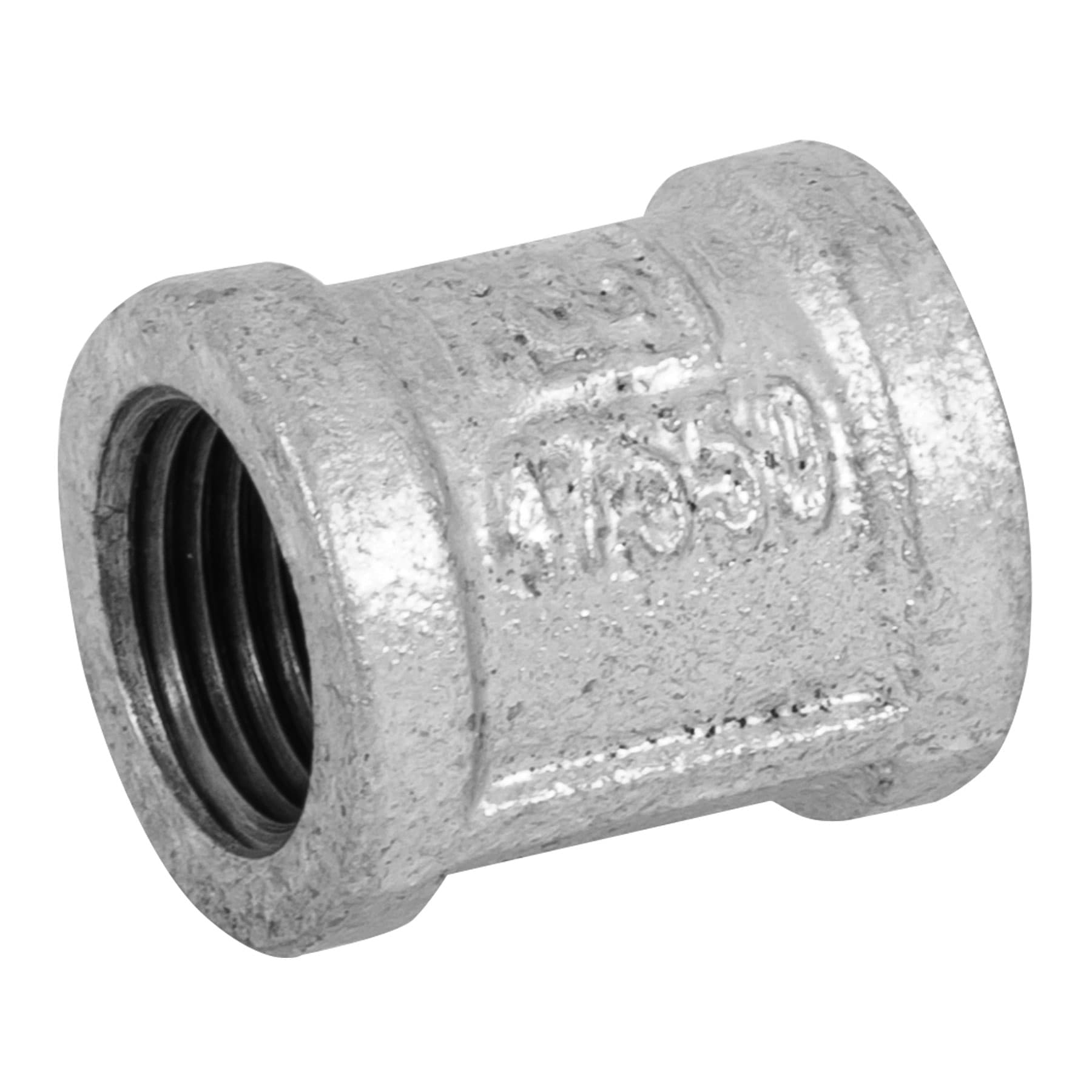 Cople reforzado de acero galvanizado de 1/2', FOSET - Imagen 2