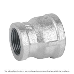 Reducción campana acero galvanizado 2x1-1/4', FOSET - Imagen 2