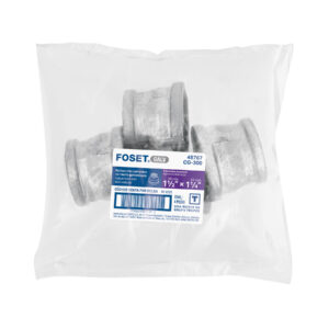 Reducción campana acero galvanizado 1-1/2'x1-1/4', FOSET - Imagen 4