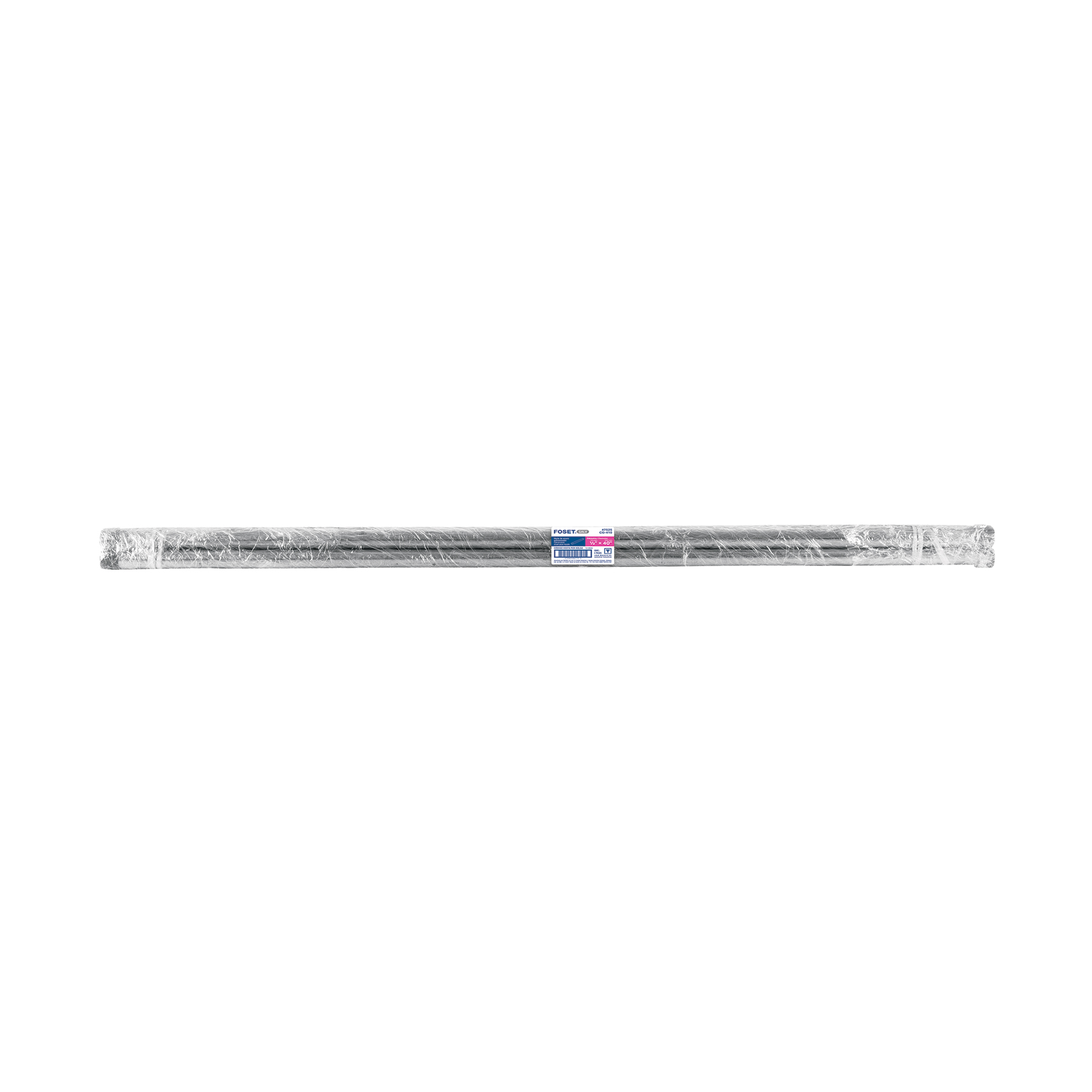 Niple de acero galvanizado 1/2' x 40', FOSET - Imagen 4