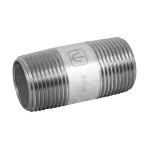 Niple de acero galvanizado 3/4' x 2', FOSET - Imagen 2