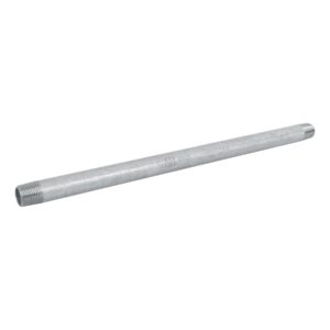 Niple de acero galvanizado 1/2 x 15', FOSET - Imagen 2