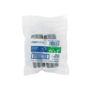 Niple de acero galvanizado 1-1/4 x 2', FOSET - Imagen 4