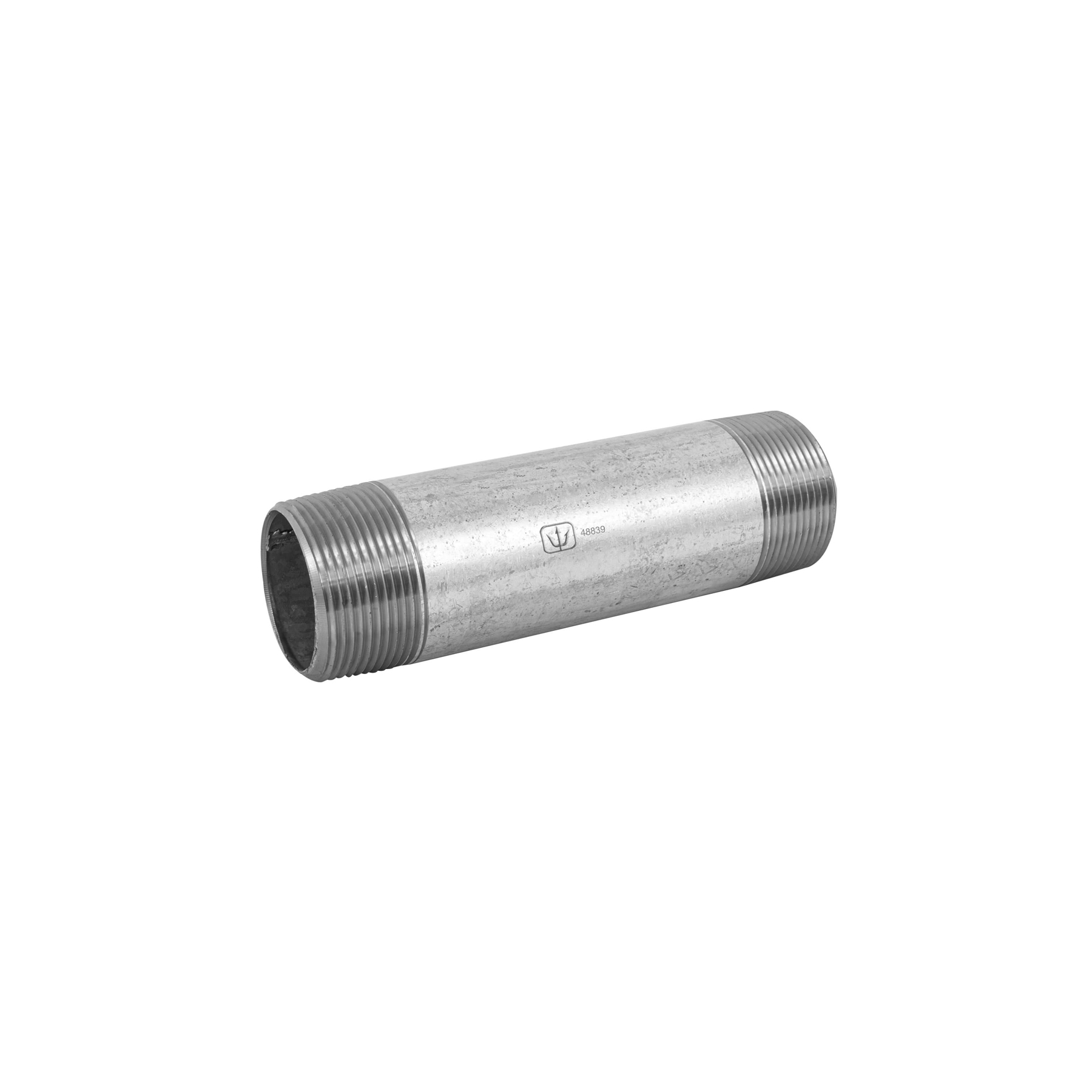 Niple de acero galvanizado 1-1/2 x 8', FOSET - Imagen 2