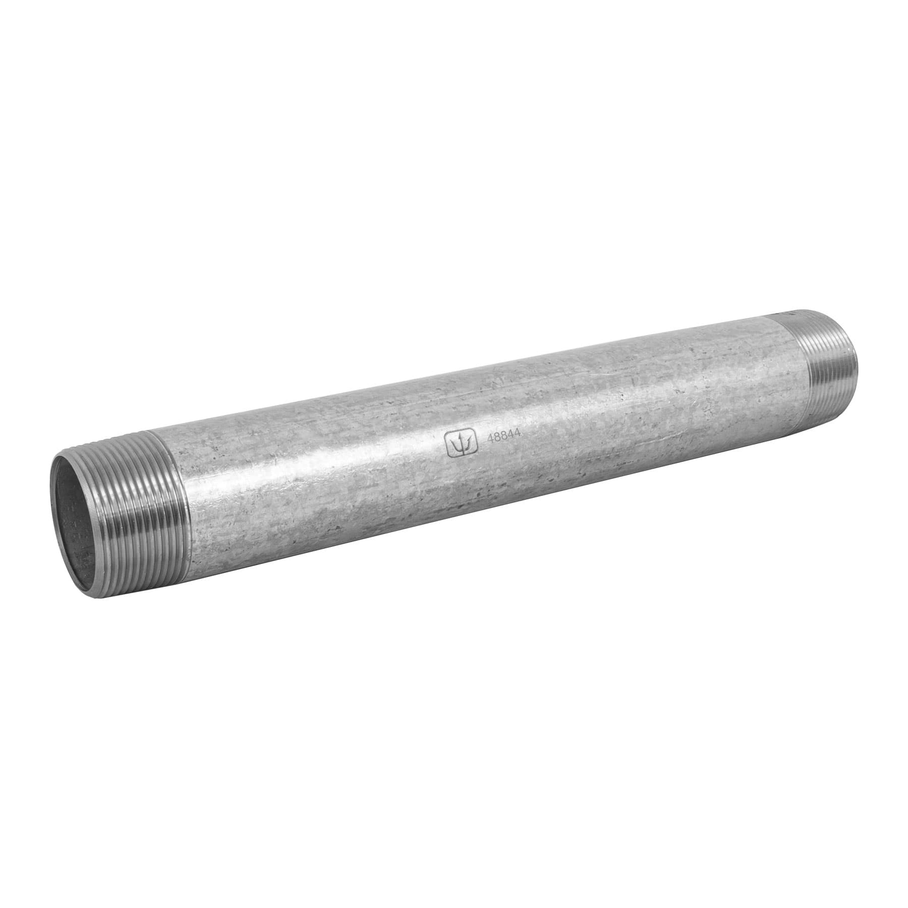 Niple de acero galvanizado 2 x 6', FOSET - Imagen 2
