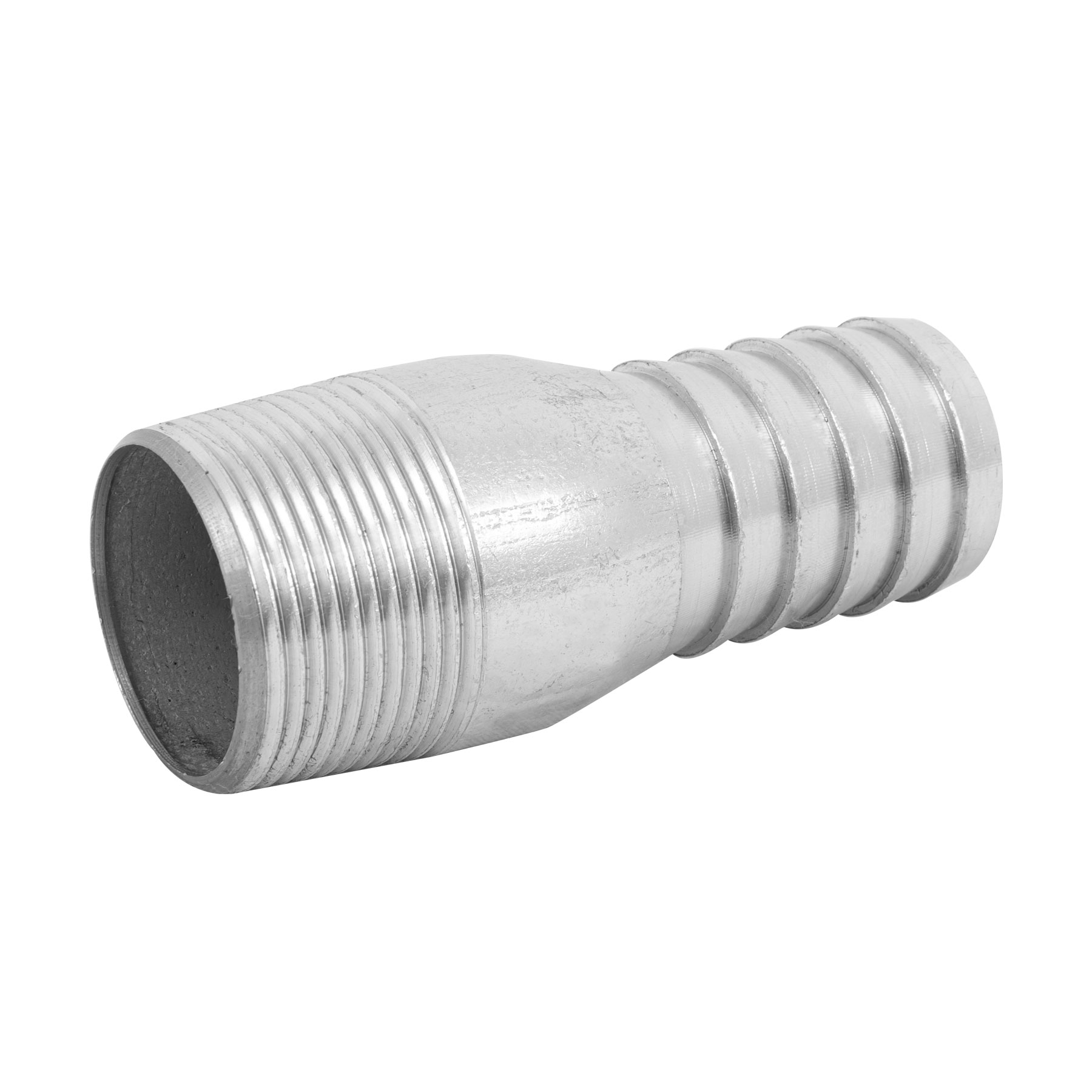 Niple de acero galvanizado 1-1/4' tipo botella, FOSET - Imagen 2