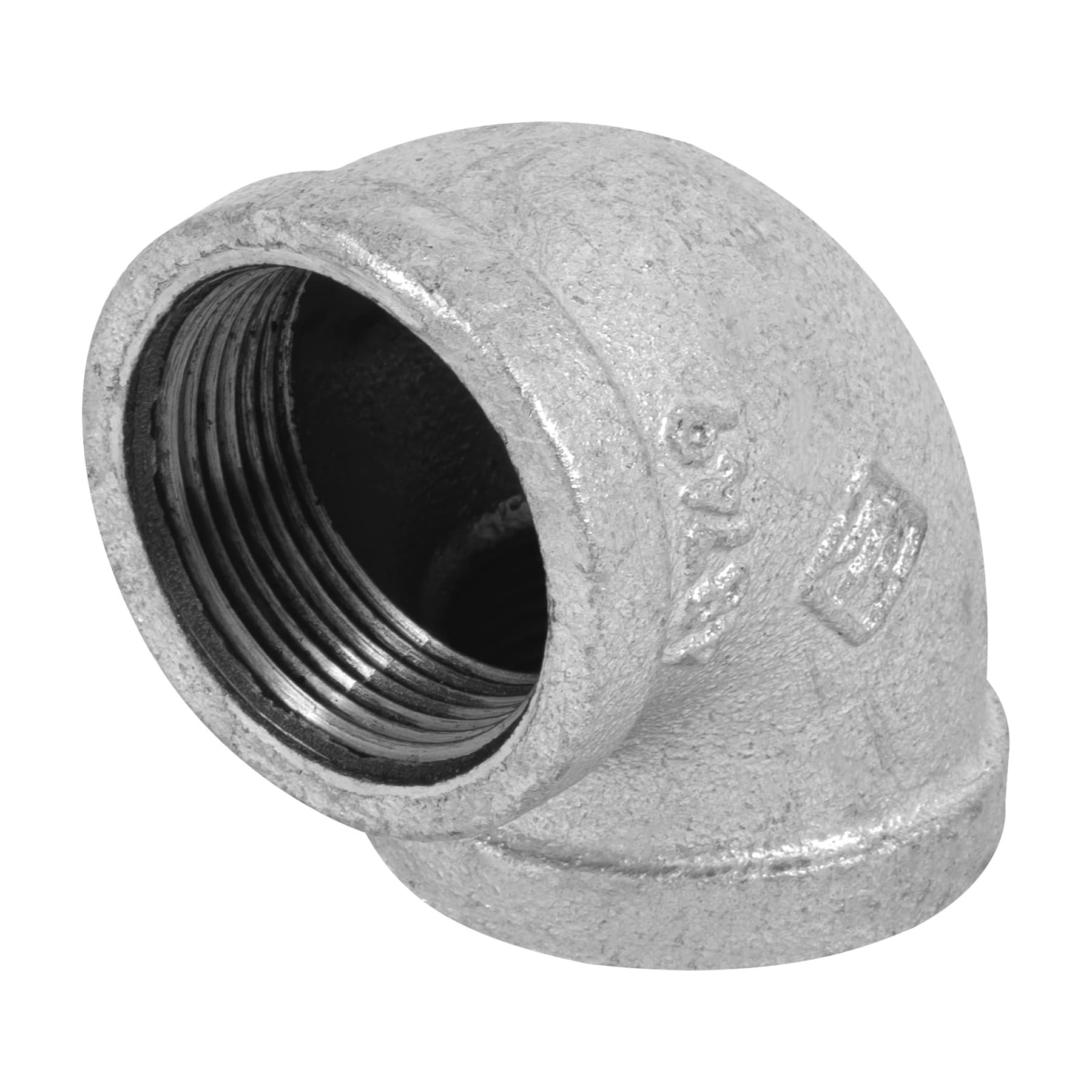 Codo 90° acero galvanizado de 1-1/4', FOSET - Imagen 2