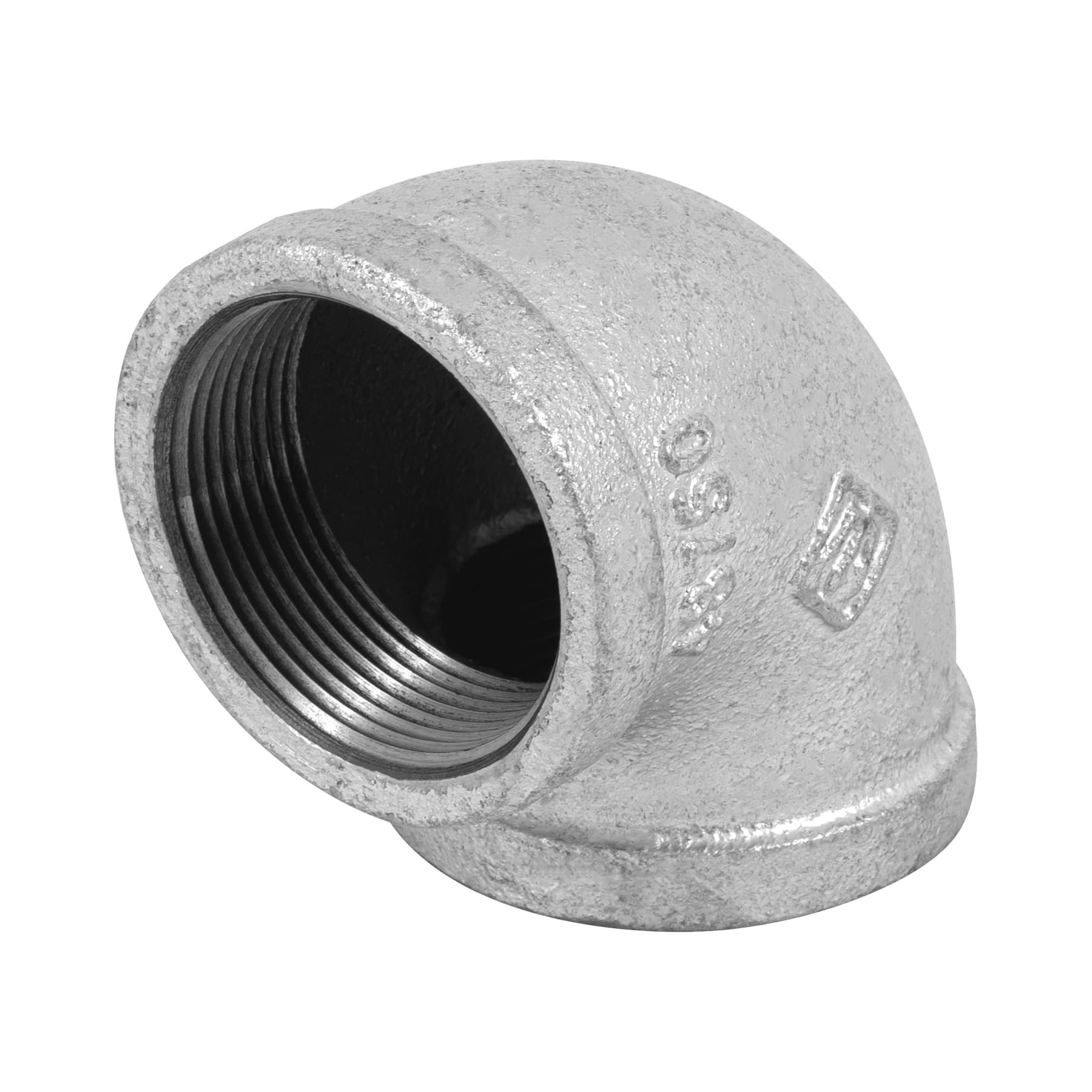 Codo 90° acero galvanizado de 1-1/2', FOSET - Imagen 2