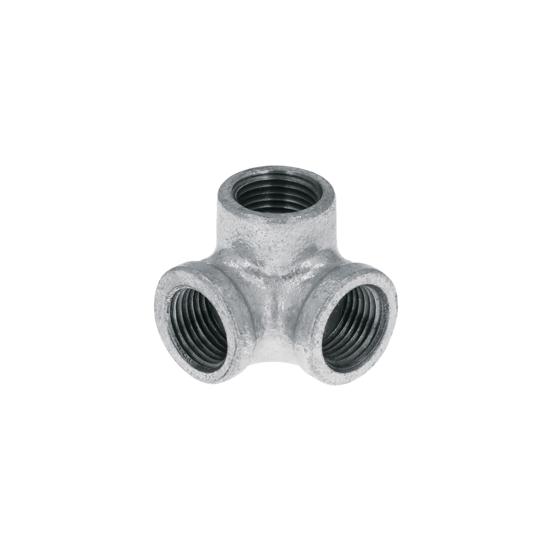 Codo rincón acero galvanizado de 1/2', FOSET - Imagen 2