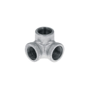 Codo rincón acero galvanizado de 1/2', FOSET