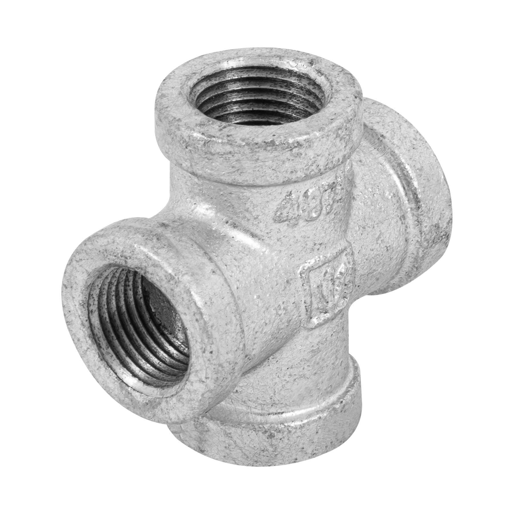Cruz de acero galvanizado 1/2', FOSET - Imagen 2