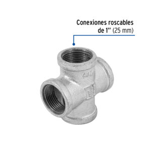 Cruz de acero galvanizado 1', FOSET - Imagen 3