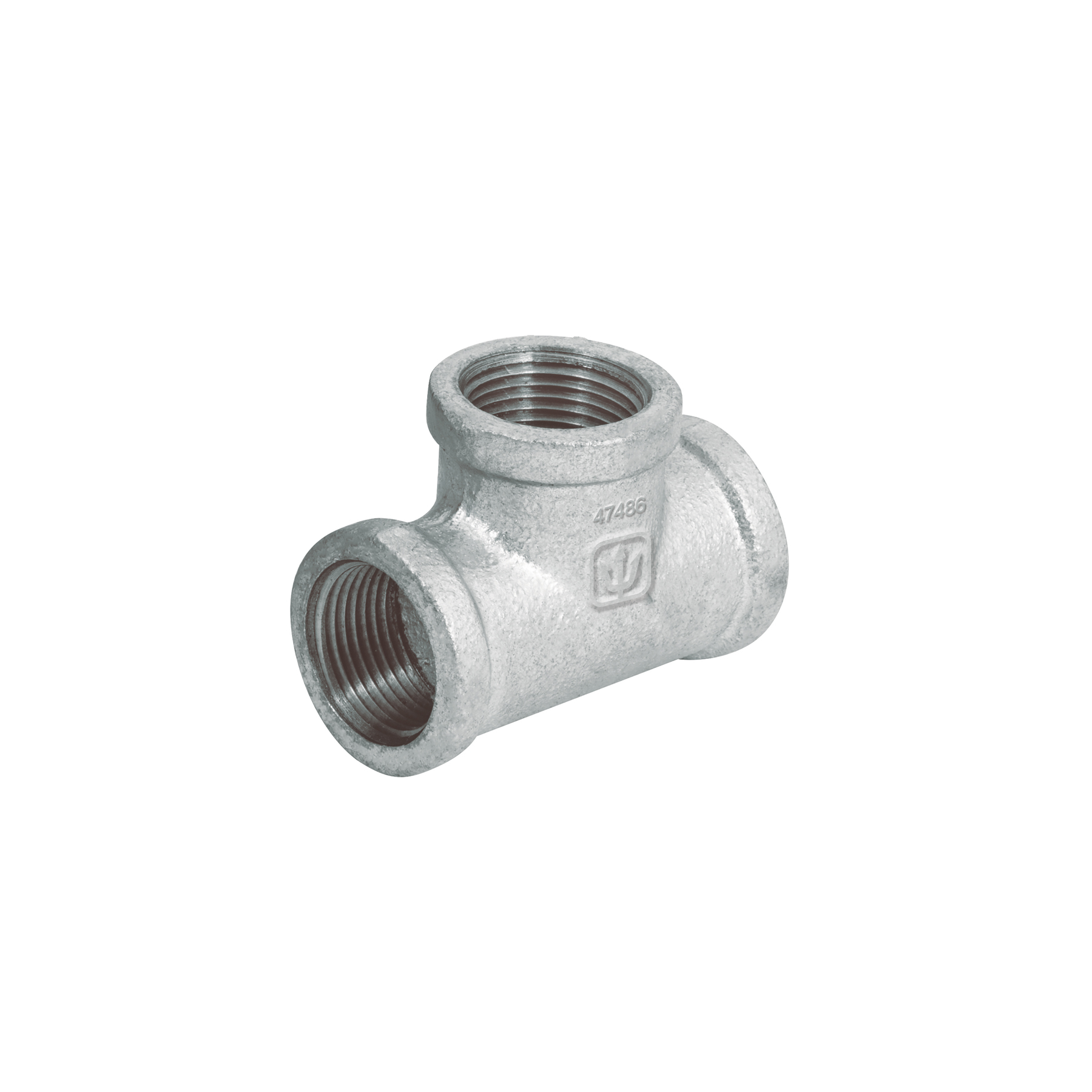 Tee sencilla 3/4' acero galvanizado, FOSET