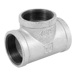 Tee sencilla 2' acero galvanizado, FOSET - Imagen 2