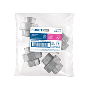 Tuerca unión 1/2' acero galvanizado, FOSET - Imagen 4