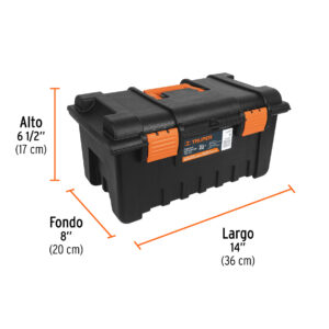 Caja para herramienta de 22' sin compartimentos, TRUPER - Imagen 4