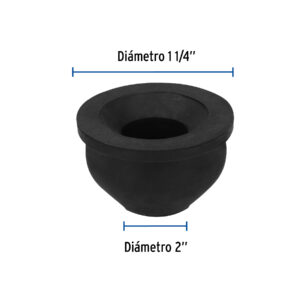 Chupón de PVC, 2' x 1-1/4', FOSET - Imagen 4