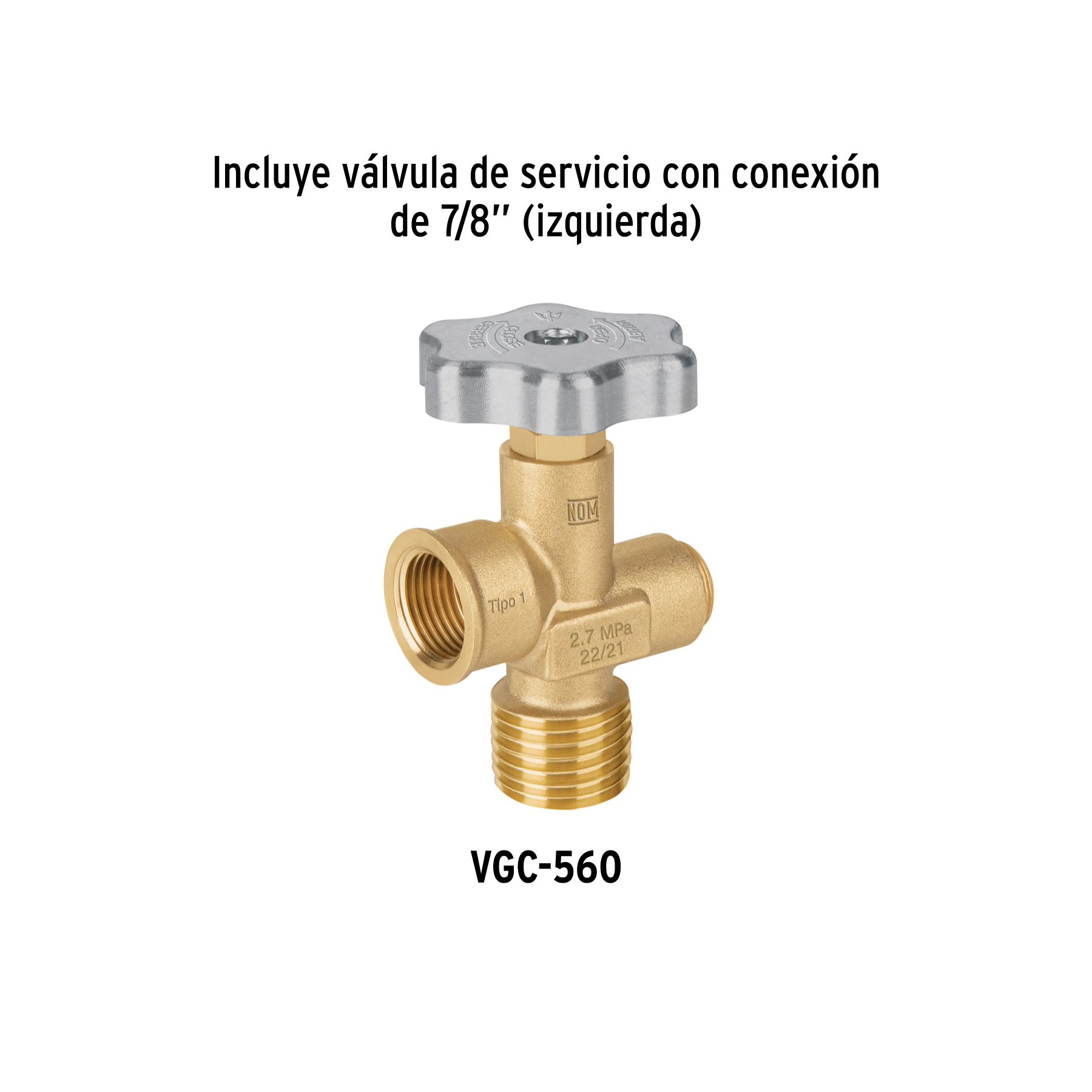 Cilindro portátil para gas LP, 20lb (9kg) FOSET - Imagen 4