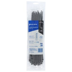 Bolsa con 50 cinchos plásticos 40 lb, 250 x 3.5 mm, negro - Imagen 4