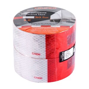 Rollo de 9 m x 2' de cinta reflejante de PVC, TRUPER - Imagen 4