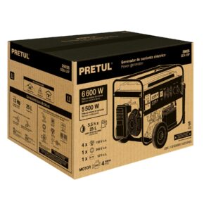 Caja de empaque de repuesto GEN-55P, PRETUL