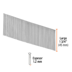 Caja con 5000 clavos calibre 18, 45 mm para CLNE-18, TRUPER - Imagen 4