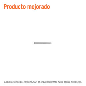 Bolsa con 1 kg de clavo estándar 1-1/4' con cabeza, FIERO