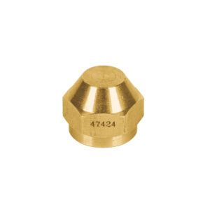 Tapón hembra de latón de 3/8', FOSET - Imagen 2