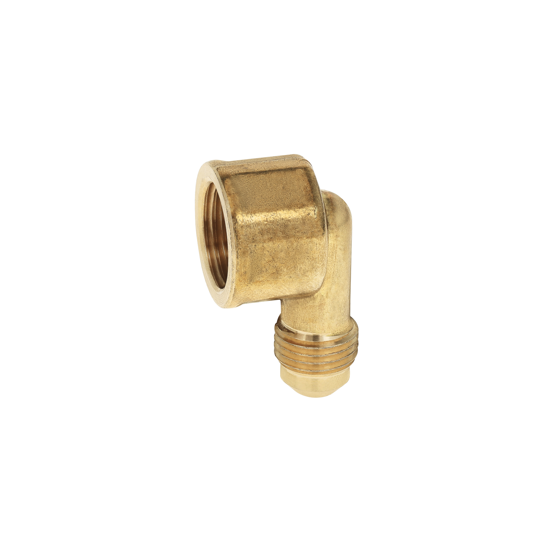 Codo para estufa a 90° de latón de 5/16' x 3/8', FOSET - Imagen 2