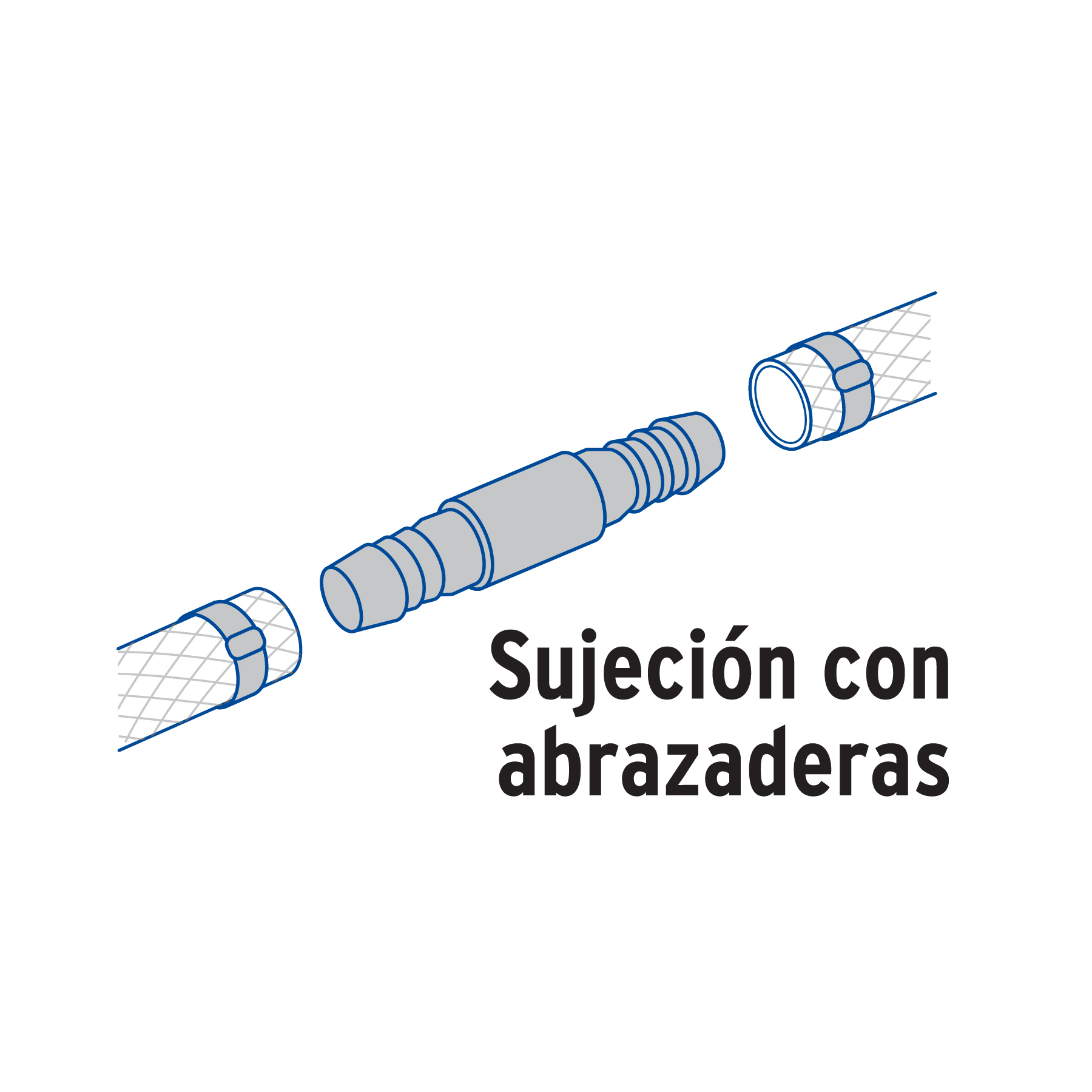 Cople inserción de 3/8' de polipropileno, FOSET - Imagen 4