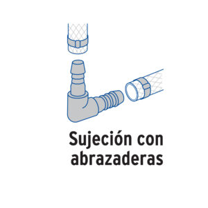 Codo 90° inserción de 3/4' de polipropileno, FOSET - Imagen 4