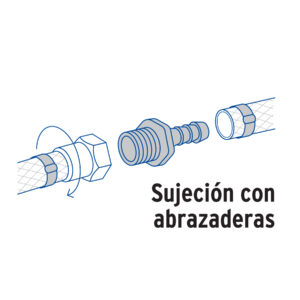 Adaptador inserción rosca exterior de 1/2' x 3/8', FOSET - Imagen 5