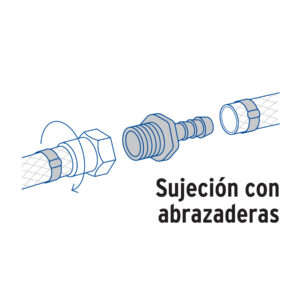 Adaptador inserción rosca exterior de 3/4' x 3/4', FOSET - Imagen 5