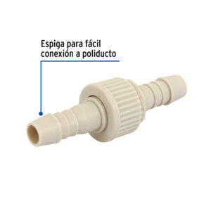 Juego de conectores de 1/2' de polipropileno, FOSET - Imagen 3