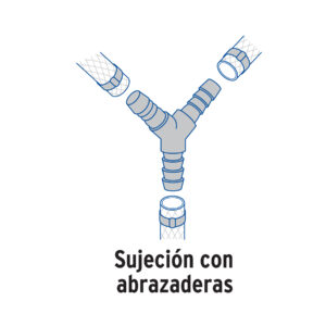Yee inserción 3/4' de polipropileno, FOSET - Imagen 4
