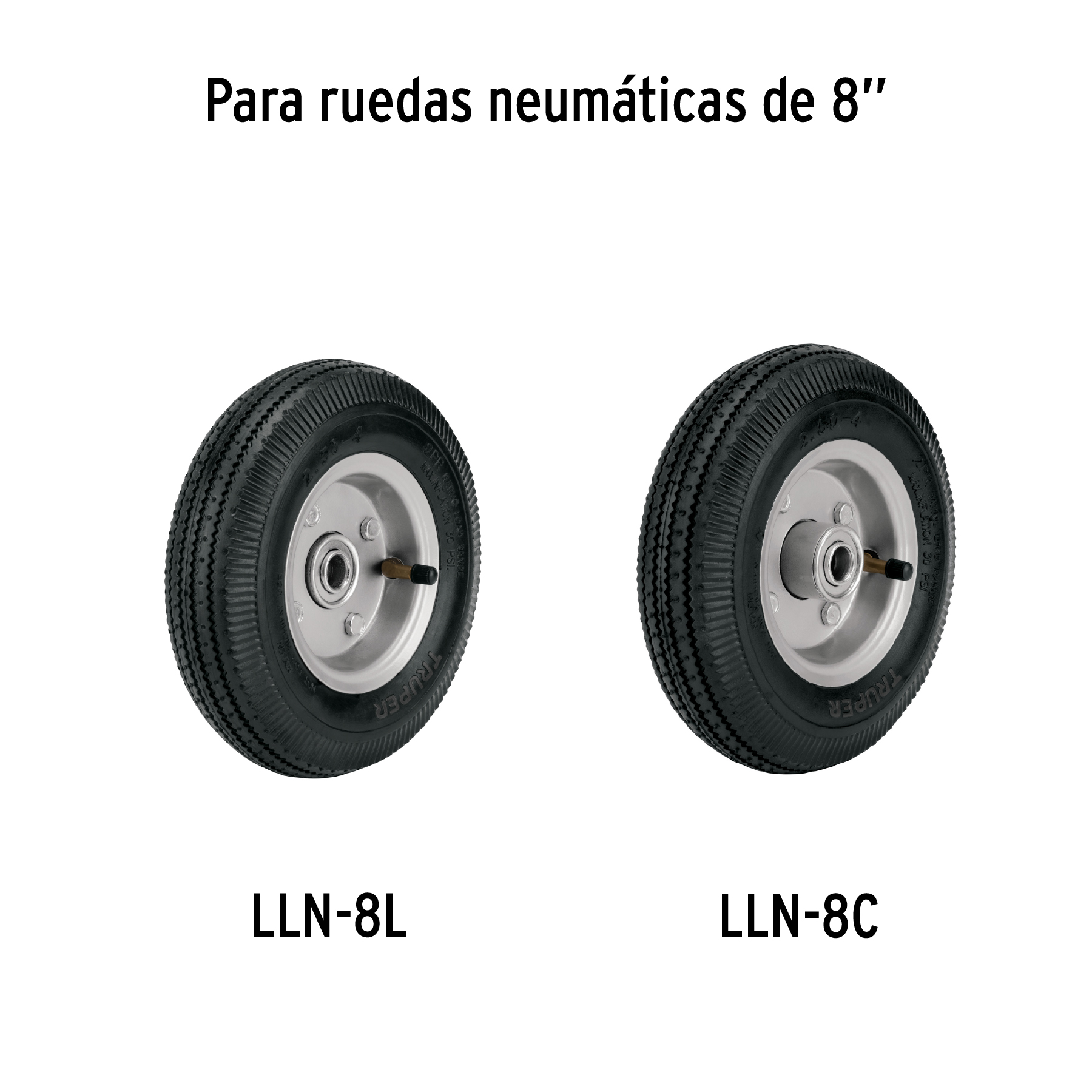 Cámara para rueda neumática de 8', TRUPER - Imagen 5