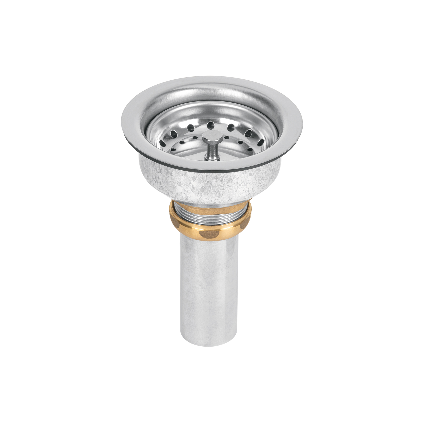 Contracanasta 3-1/2' inox, instala-fácil, tubo inox, FOSET - Imagen 2