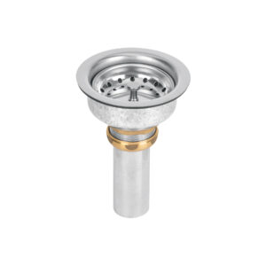 Contracanasta 3-1/2' inox, instala-fácil, tubo inox, FOSET