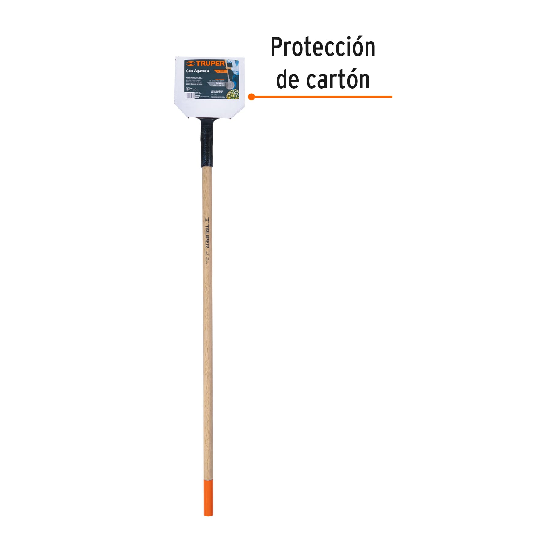 Coa agavera con mango de madera de 54', TRUPER - Imagen 5