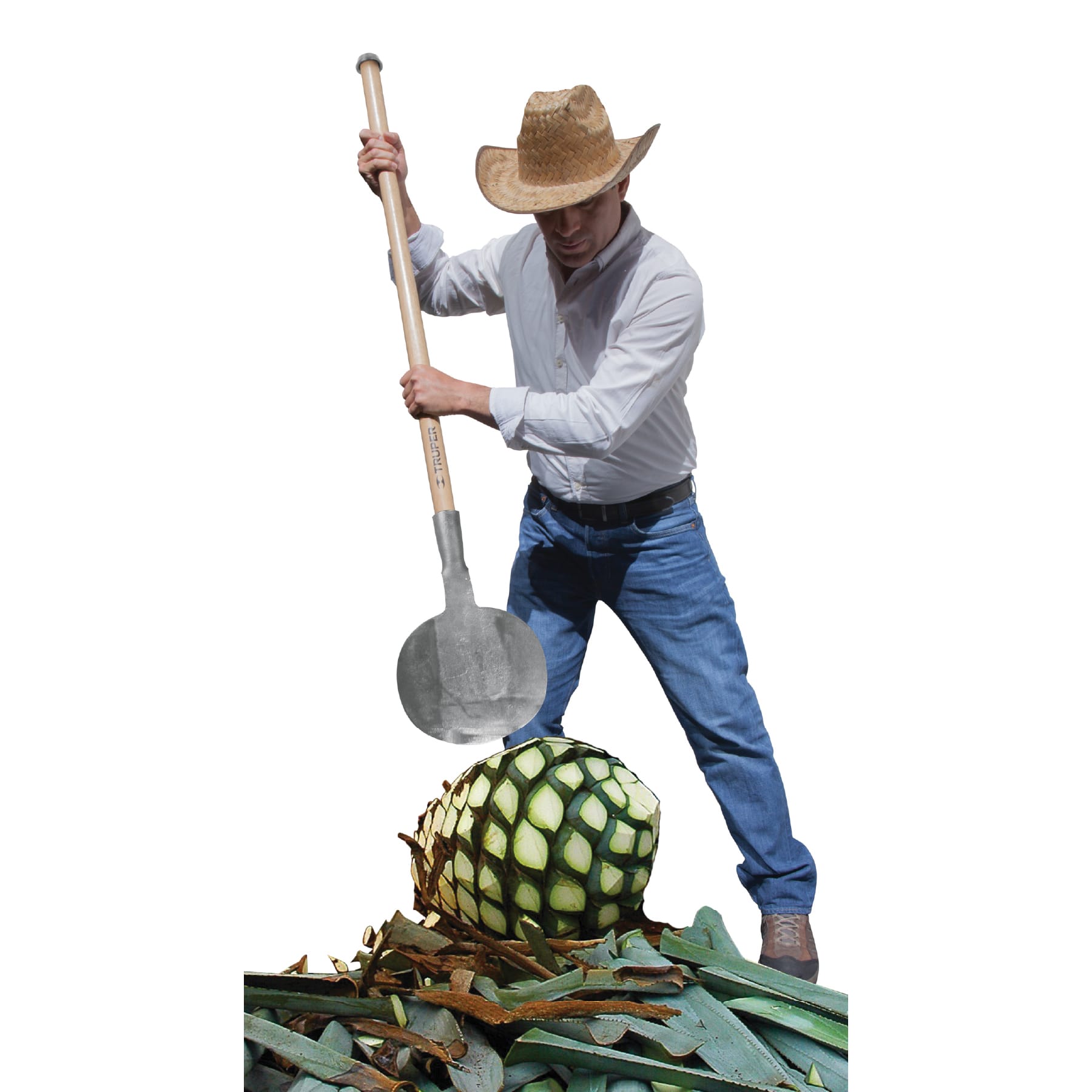 Coa agavera con mango de madera de 54', TRUPER - Imagen 6