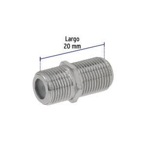 Bolsa con 4 conectores coaxiales RG 6 para conector macho - Imagen 4