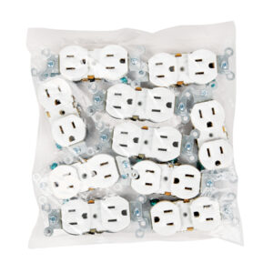 Contacto dúplex, 2 polos 3 hilos, Standard, granel, blanco - Imagen 4