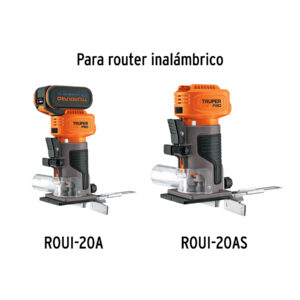 Collet de 1/4' para ROUI-20A, TRUPER - Imagen 3