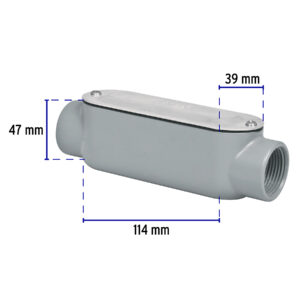 Condulet 1' conexión tipo C, VOLTECK - Imagen 3