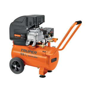 Alternative view of Compresor lubricado, 25L, 3HP, horizontal, 127V, TRUPER