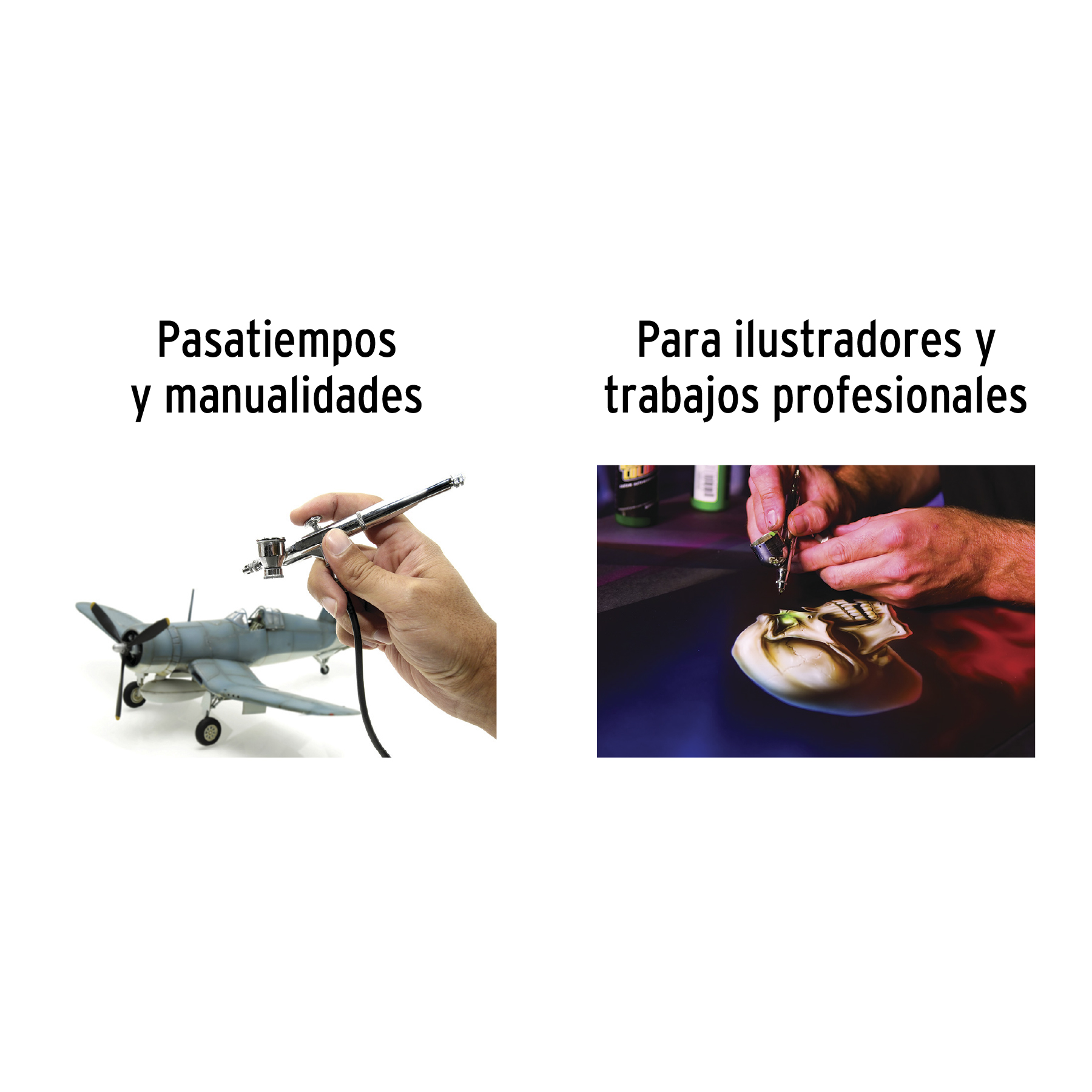 Compresor libre de aceite, para aerografo,1/5HP,127V, TRUPER - Imagen 6