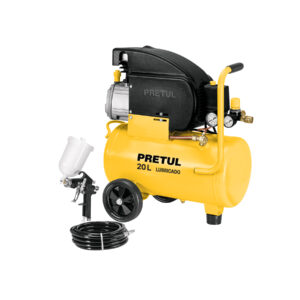 Alternative view of Kit Compresor lub, 20L, manguera y pistola grav,127V, PRETUL
