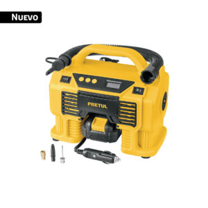 Alternative view of Inflador/soplador para auto, 20V, 1 batería 2Ah, PRETUL